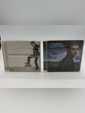Justin Timberlake CD Bundle - Sex/Love Sounds & Justified